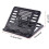 Supporto per laptop regolabile in altezza, piattaforma rialzata ergonomica per notebook e cellulari 5