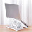 Supporto per laptop regolabile in altezza, ergonomico e rialzato 7