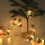 Weihnachtskugel-Lichterkette – 2 m, 10 LED-Birnen, Gelb 5