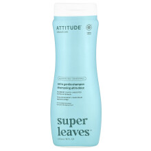 ATTITUDE, Super Blätter, Extra sanftes Shampoo, unparfümiert, 16 fl oz (473 ml)