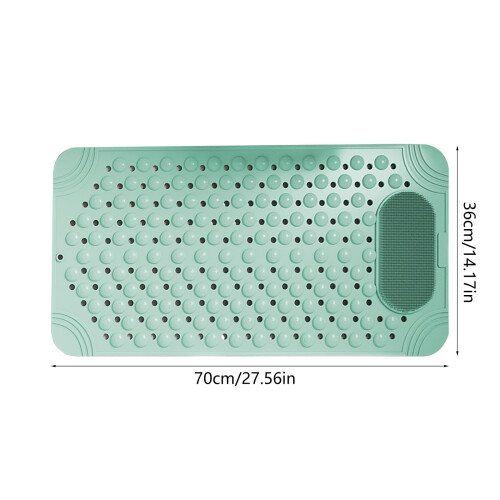 Antislip badmat van PVC, 70 x 36 cm 2