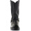 Cowboy Boots for Men Square Toe Pull on Western Boot Leather Mid Calf Casual Work Boots 6