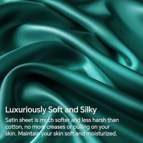 Satin lakanset Queen size 4 delar 2