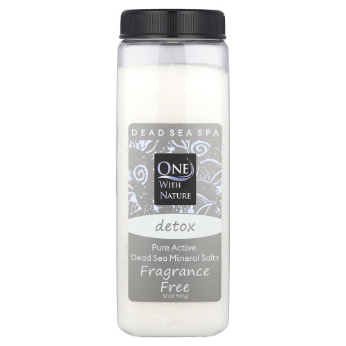 One with Nature, Θάλασσα Νεκρά Μinerals, Ασαφής Γεύση, 32 oz (907 g)