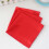 Mouchoirs en polyester 30 x 30 cm, lot de 10 3