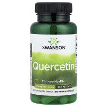 Swanson, Quercetin, Hohe Potenz, 475 mg, 60 Veggie Kapseln