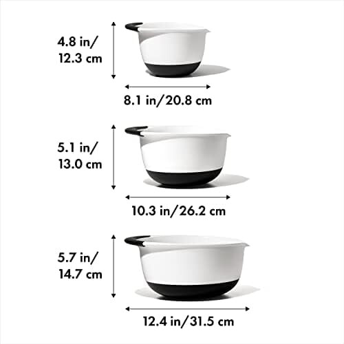 Good GripsSada 3 míchacích misek, 1,5/3/5 litrů 1