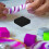 Rubberen loopbandmat voor tapijt (4 stuks) 4