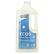 Earth Friendly Products, Onda, Gel per lavastoviglie, Libero e chiaro, 40 fl oz (1.18 L)