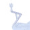Actionfigurstativ Hobbymodeludstillingsstativ til 1/100 figur Hvid 8