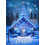 Solar lichtslinger blauw wit 100 LED 10 meter 8 standen 4