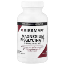 Kirkman Labs, Magnesio Bisglicinato Chelato Bufferato, 180 Capsule