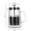 Καφετιέρα French Press με διπλό τοίχωμα από γυαλί 22oz 7