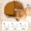 Deer-Style Cat Cave Bed for Small Dogs, L 4