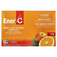 Ener-C, Vitamiini C, Monivitamiini Juomaseos, Orange, 1,000 mg, 30 Pakettia, 0.3 oz (8.67 g) Kappale