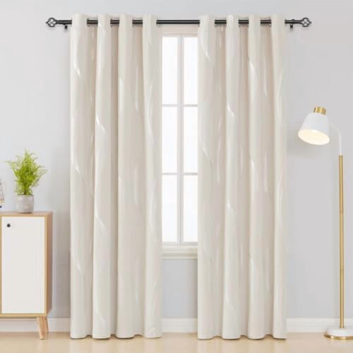 Justerbart gardinstangsett i bronse 84–142 cm 2