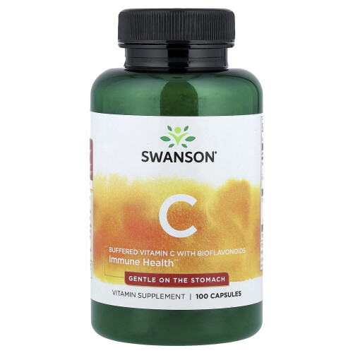 Swanson, Βιταμίνη C με Βιοφλαβονοείδη, 100 Φύλλα