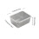 Stainless Steel Square Baking Tray 20cm Thickened 2