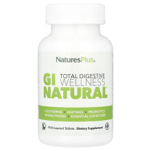 NaturesPlus Gesamtdigestivwohlbefinden, GI Natürlich, 90 Bi-Schicht-Tabletten
