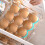 Stackable Refrigerator Organizer Bins with Egg Tray 5