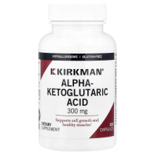 Kirkman Labs, Alfa Ketogluutaarinen Hapettava Hapettava, 300 mg, 100 Pillereitä