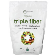 Micro Ingredients, Organic Triple Fiber, 2 lb (907 g)