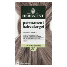 Herbatint, Permanent hårfärggel, 8C Ljus askblond, 5.75 fl oz (170 ml)