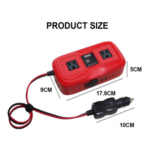 200W12V bilomformer – ren sinusbølge 2