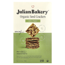 Julian Bakery, Paleo Thin Crackers, Zout & Peper, 8,4 oz (238 g)