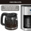 Carafe en verre de remplacement CE251 pour cafetière Ninja 2