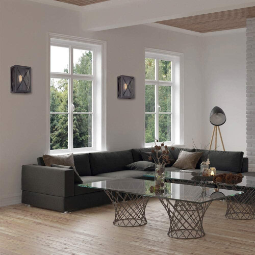 Applique murale High Line en bronze satiné 1