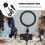 Masteelf 1 Set Gaming Microphone Condenser Mic for Computer with Noise Reduction (Black) 6