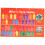 1Pack Attendance Pocket Chart for Students Classroom 81.0x48.2x0.4in Polyester Fabrics 5
