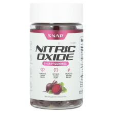 Snap Supplements, Nitric Oxide Gummies, Sugar-Free , 60 Gummies