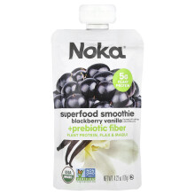 Noka, Superfood Smoothie + Plant Protein, Blackberry, Vanilla, 4,22 oz (120 g)