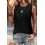 Regatas femininas folgadas, com gola redonda e sem mangas. 4