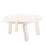 Outdoor folding table white plastic 1 pc 5.5x11.8x11.8 in 5