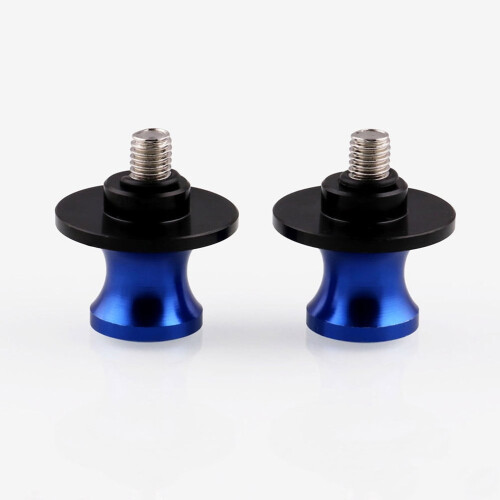 2Pcs Compact and Small Sized Motorcycle Swingarm Spools Sliders Cnc for Crash Protection 1