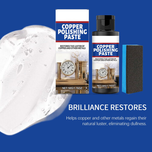 Detergente lucidante per ottone per ferramenta 50 ml 2