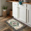 Washable Boho Vintage Area Rug 2x3 ft Non-Slip Rubber Back 6