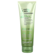 Giovanni, 2chic, Ultra-Moist Conditioner, För Torr, Skadad Hållbar, Avocado + Olivolja, 8.5 fl oz (250 ml)