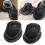 Fedora Hat Stand Black Dome-Shaped Support for 10 Hats 8