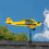 3D-Kinetik-Windspinner in Flugzeugform, J3-Stil, Metall, 1-teilig 5