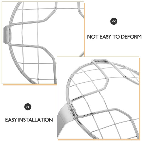 Vintage motorcycle headlight guard cover universal lens 2