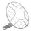 Vintage motorcycle headlight guard cover universal lens 6
