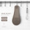 Heat Resistant Spoon Holder for Pot Silicone Grey 1Pc 8