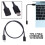 Καλώδιο φόρτισης επέκτασης USB Type-C, αρσενικό σε θηλυκό, προσαρμογέας USB-C J7P8Lead K59C W4X8 8