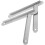 Dragstänger för stegar i aluminium, 21,5 cm, 2-pack 4