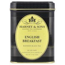 Harney & Sons, Zöld tea, Angol reggeli, 4 oz (112 g)