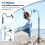Τρίποδο τηλεφώνου 70" με τηλεχειριστήριο και βάση, φορητή βάση για εγγραφή βίντεο, 2